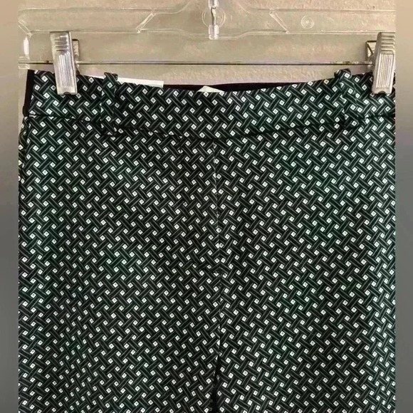 ZARA Multi Color Geometric Print Stretch Pants Sz 4 - Picture 5 of 5